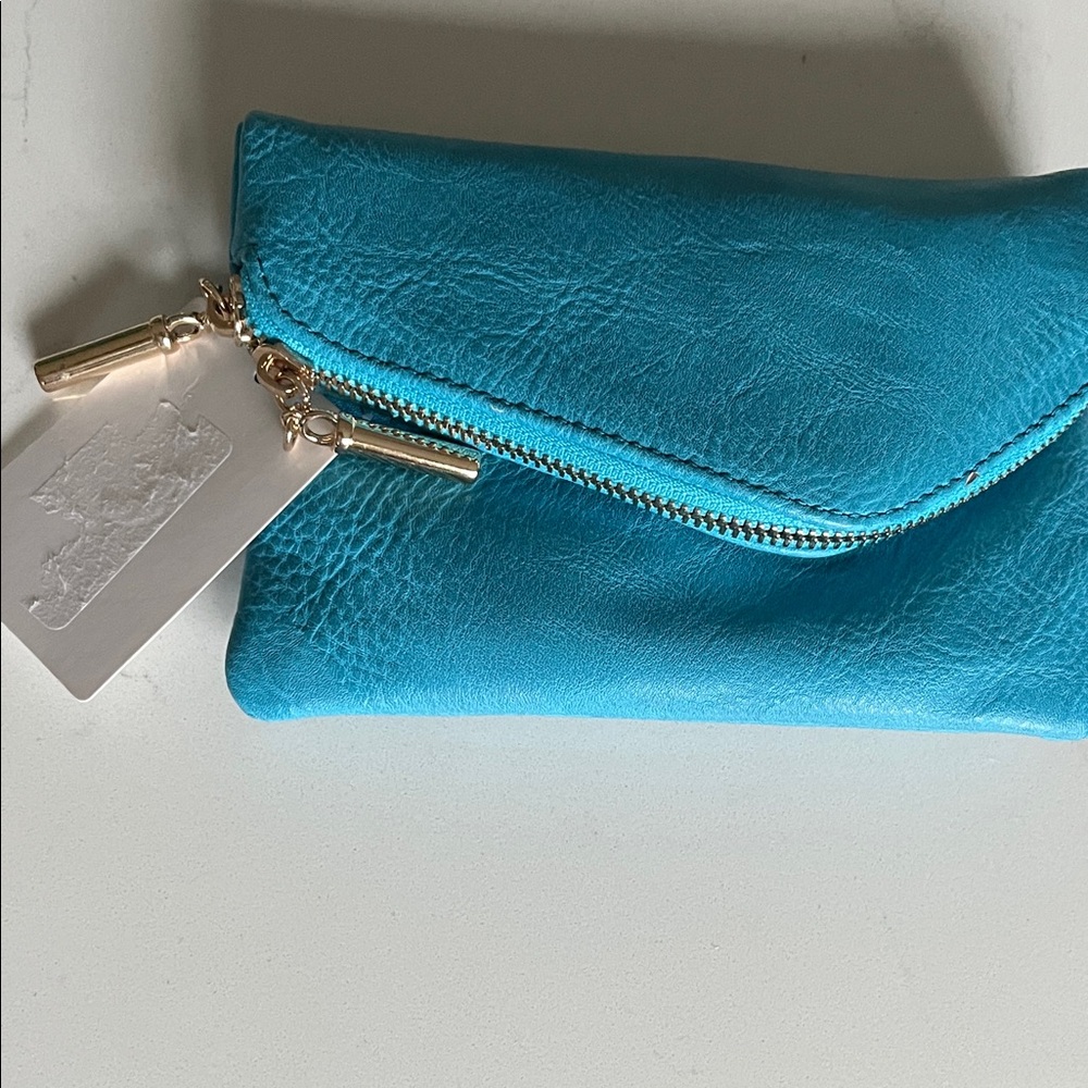 Elegant Blue Clutch